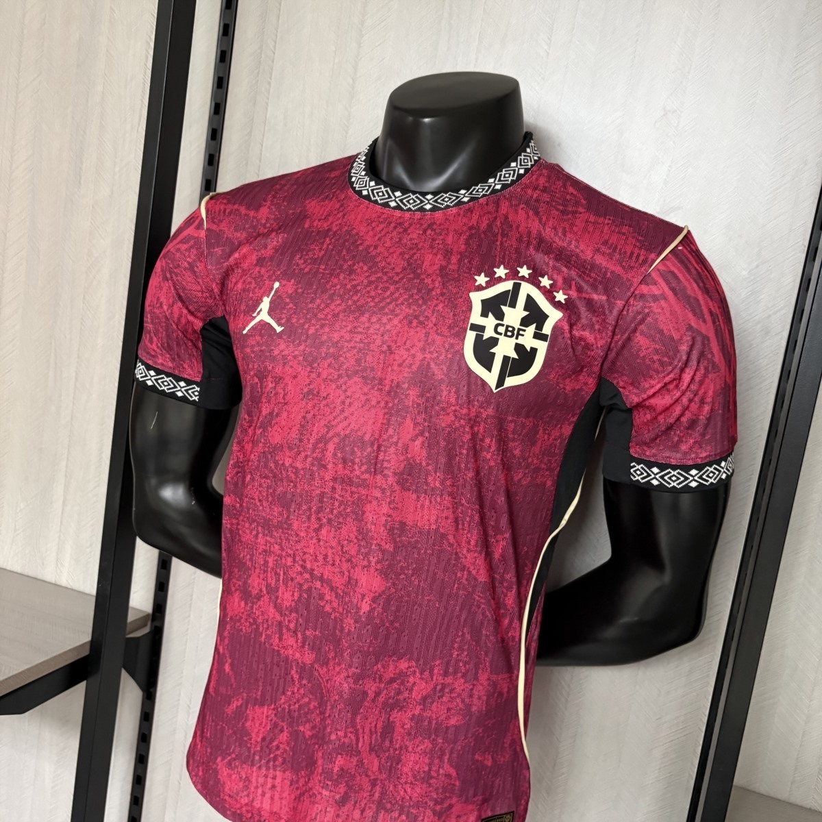 2026 Brazil Special Edition Red Jersey Player Version S-XXL detalj 7