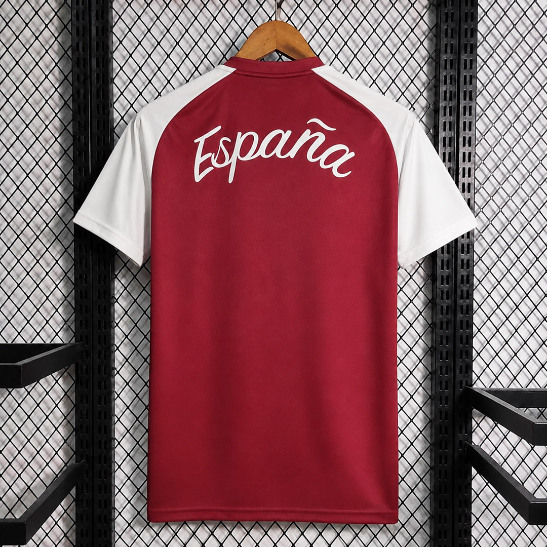 Zadnja strana: 2026 Spain Pre-Match Away Soccer Jersey