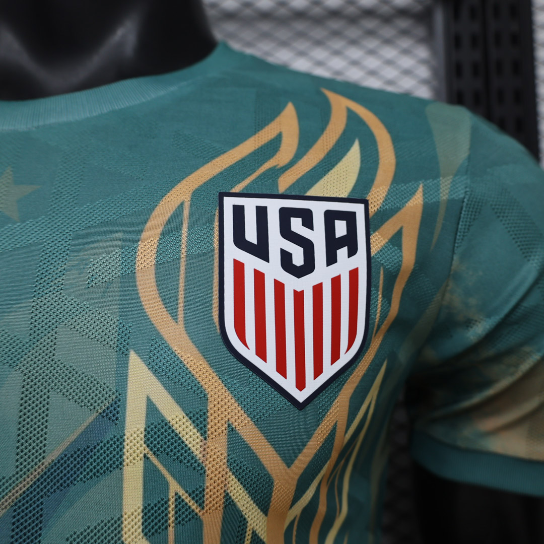 2026 USA Stadium Goalkeeper Liberty Player Version Soccer Jersey detalj 5