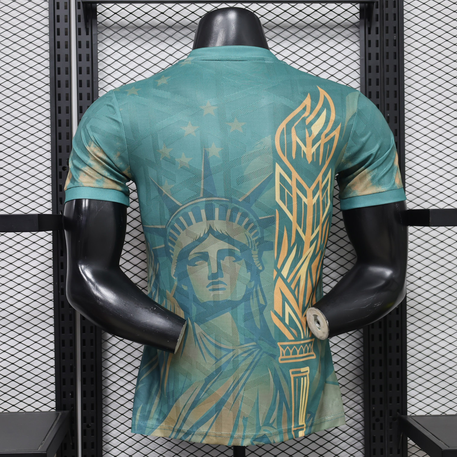 2026 USA Stadium Goalkeeper Liberty Player Version Soccer Jersey detalj 7
