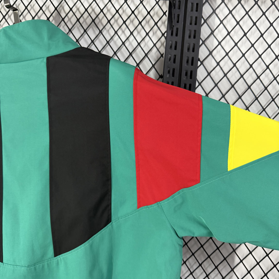 2026 Germany World Cup EQT Green Windbreaker detalj 2